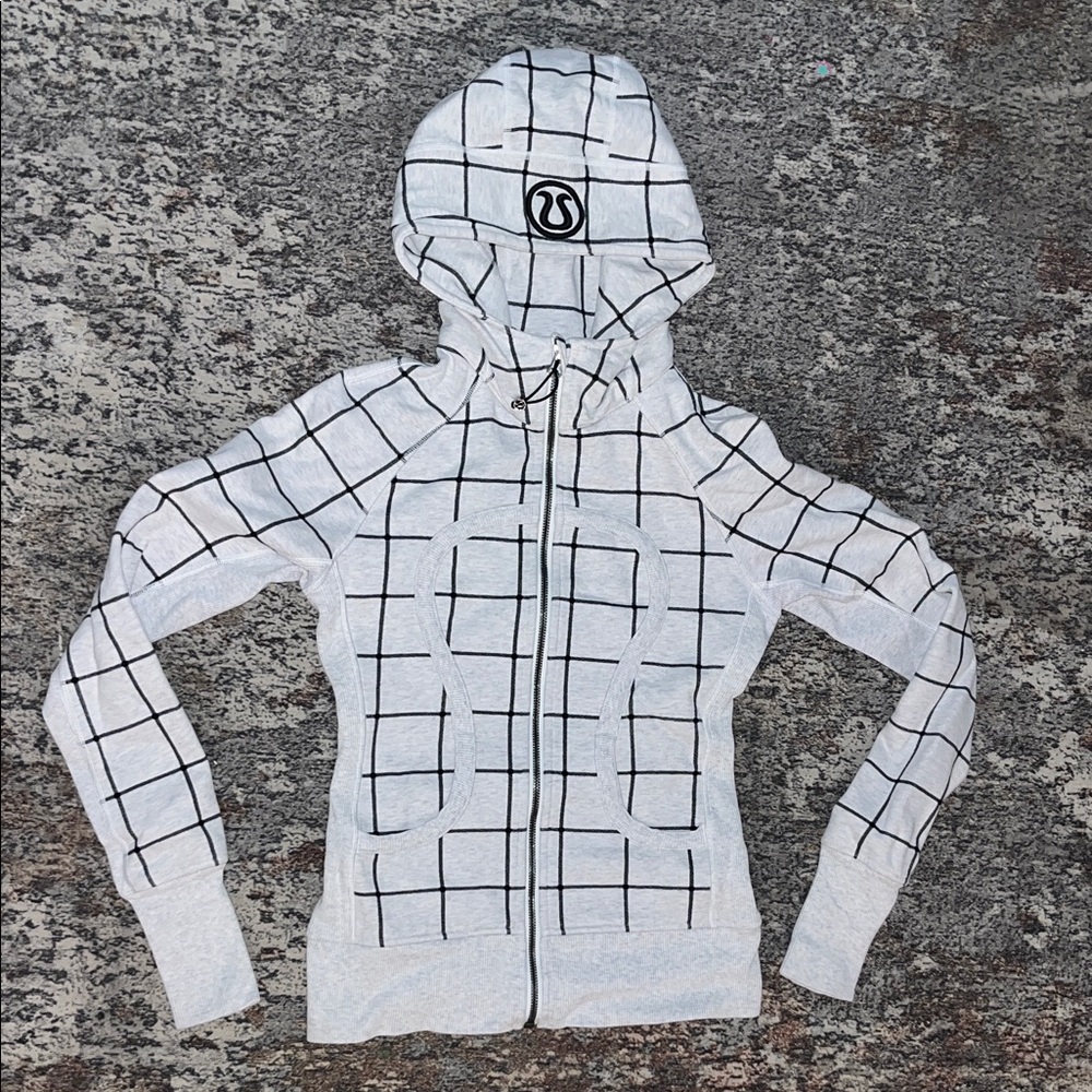 vintage Lululemon Athletica black white Hoodie